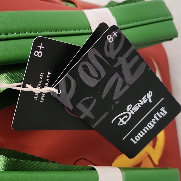 Disney Loungefly Mickey & Minnie Hot Cocoa  Mini Backpack with Wrist Keychains main image 5